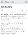 LIFE HACKING 